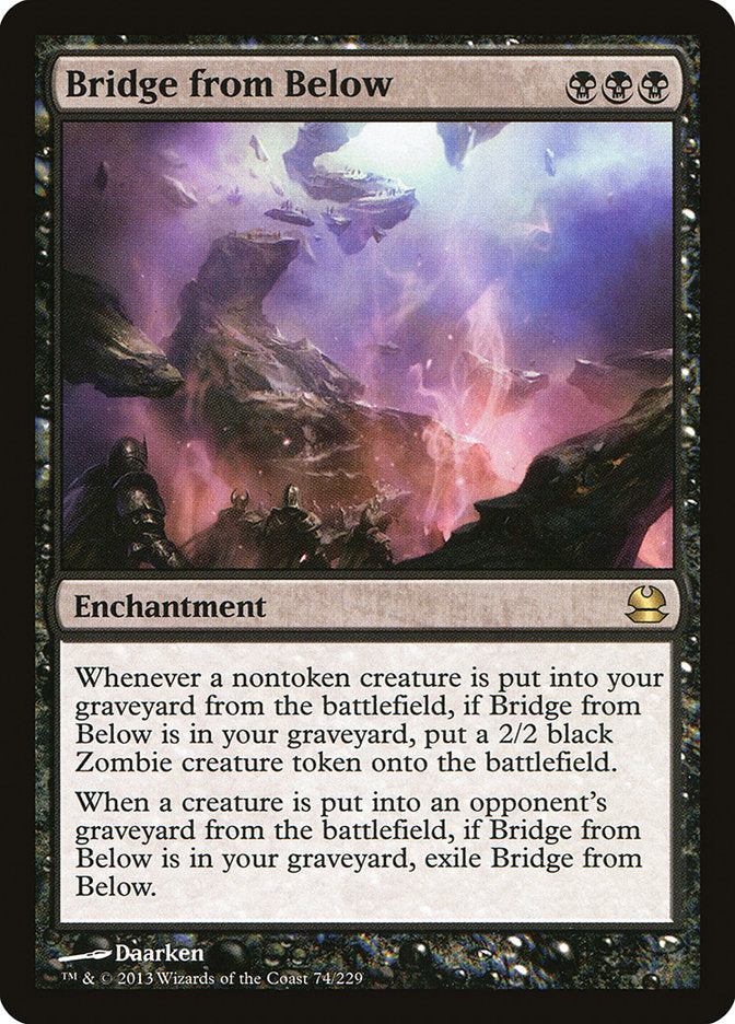 Bridge from Below [Modern Masters] MTG Single Magic: The Gathering    | Red Claw Gaming