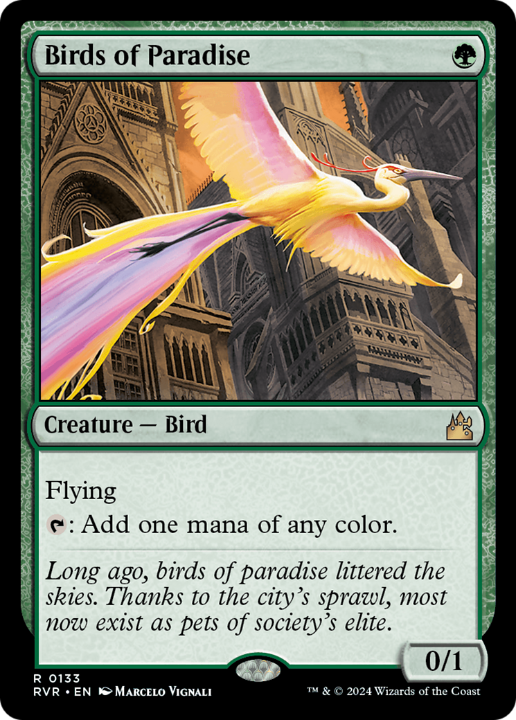 Birds of Paradise [Ravnica Remastered] MTG Single Magic: The Gathering    | Red Claw Gaming