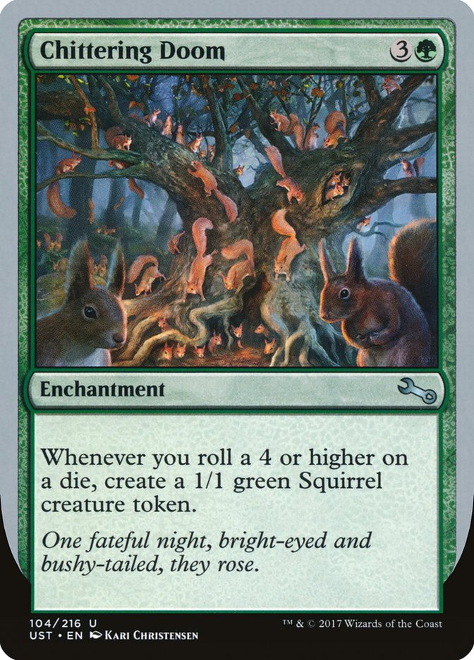 Chittering Doom [Unstable] MTG Single Magic: The Gathering    | Red Claw Gaming