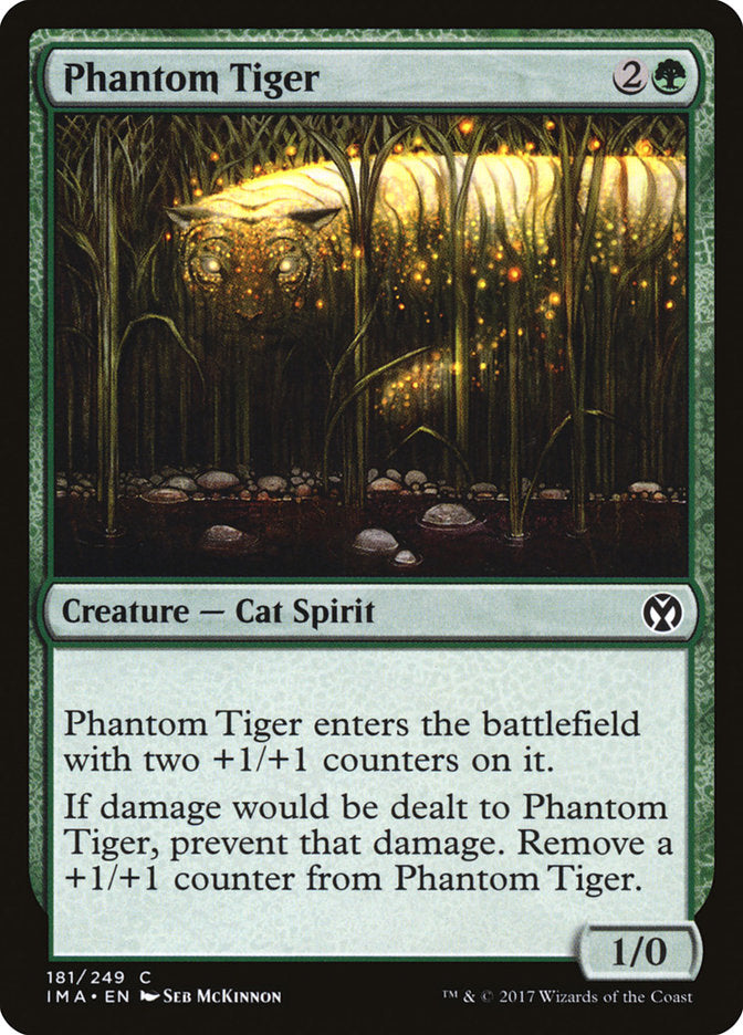 Phantom Tiger [Iconic Masters] MTG Single Magic: The Gathering    | Red Claw Gaming