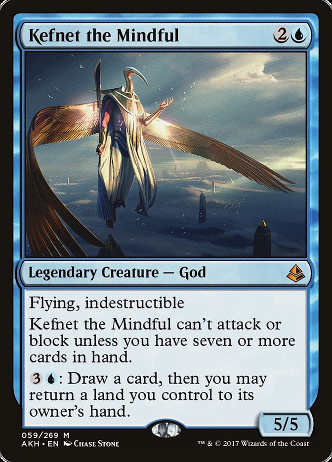 Kefnet the Mindful [Amonkhet] MTG Single Magic: The Gathering    | Red Claw Gaming