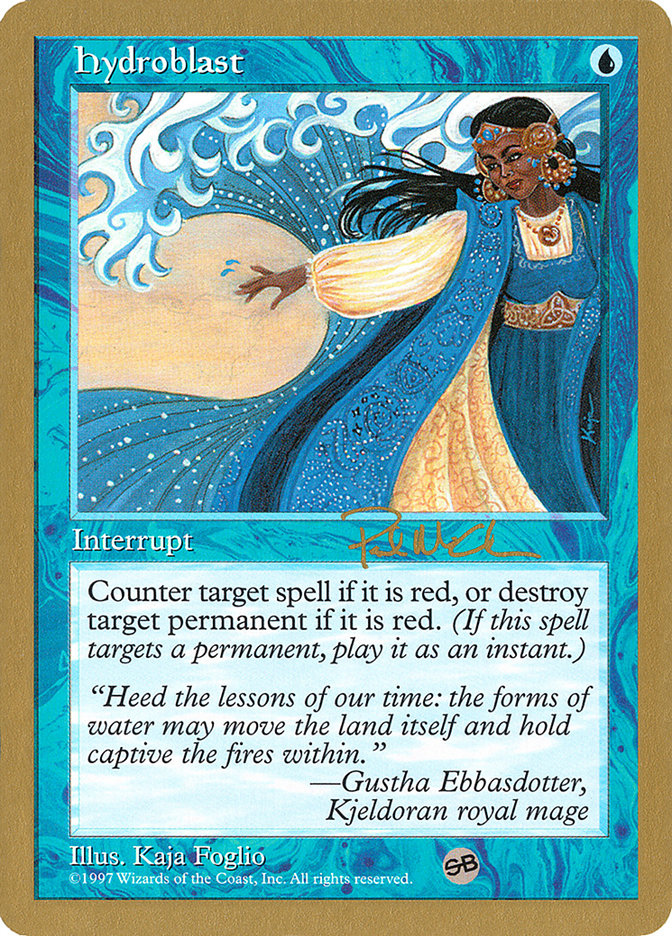 Hydroblast (Paul McCabe) (SB) [World Championship Decks 1997] MTG Single Magic: The Gathering    | Red Claw Gaming