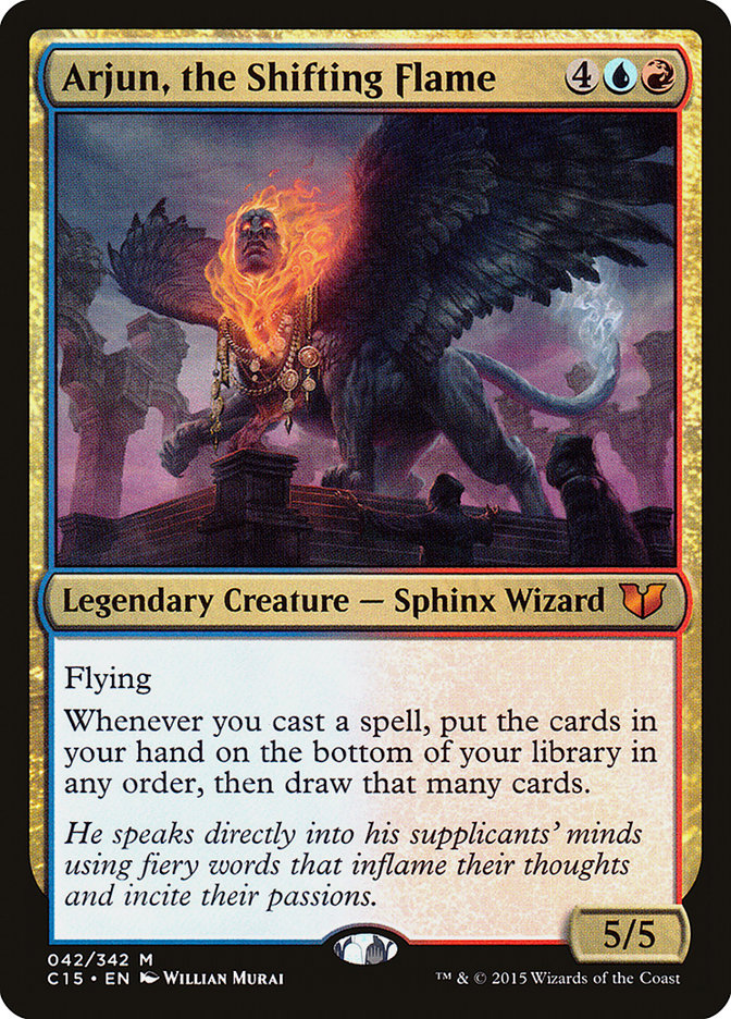 Arjun, the Shifting Flame [Commander 2015] MTG Single Magic: The Gathering    | Red Claw Gaming