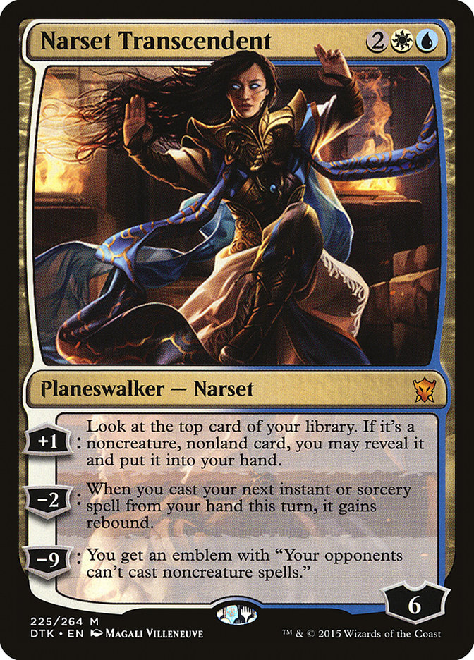 Narset Transcendent [Dragons of Tarkir] MTG Single Magic: The Gathering    | Red Claw Gaming