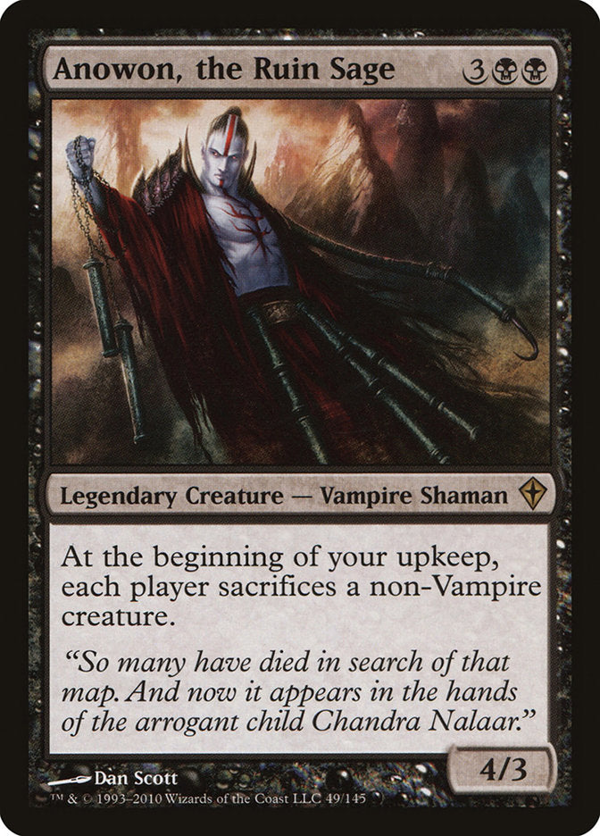 Anowon, the Ruin Sage [Worldwake] MTG Single Magic: The Gathering    | Red Claw Gaming