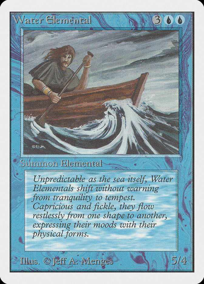 Water Elemental [Unlimited Edition] MTG Single Magic: The Gathering    | Red Claw Gaming