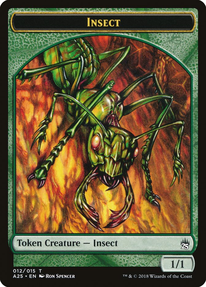 Insect Token [Masters 25 Tokens] MTG Single Magic: The Gathering    | Red Claw Gaming