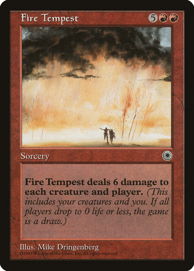 Fire Tempest [Portal] MTG Single Magic: The Gathering    | Red Claw Gaming