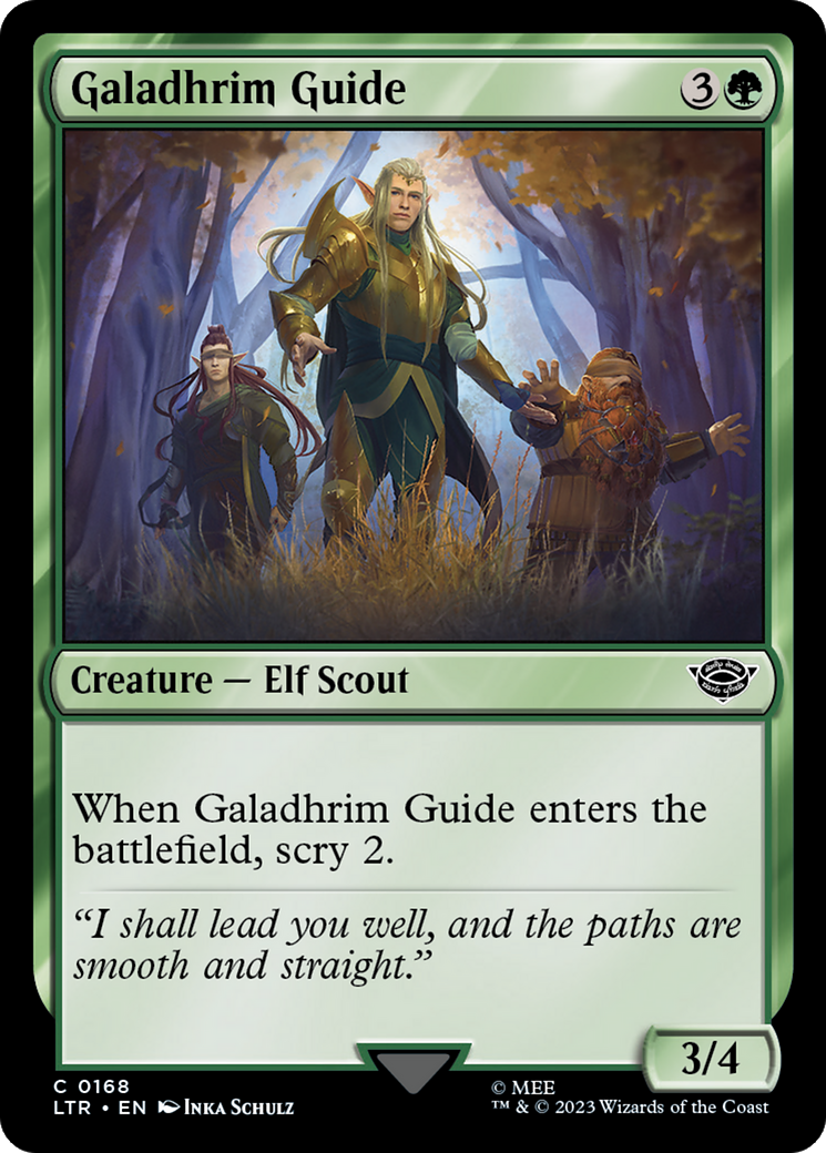 Galadhrim Guide [The Lord of the Rings: Tales of Middle-Earth] MTG Single Magic: The Gathering    | Red Claw Gaming