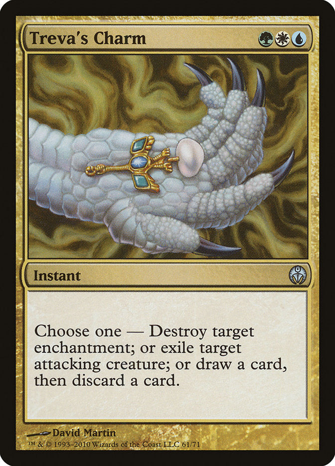 Treva's Charm [Duel Decks: Phyrexia vs. the Coalition] MTG Single Magic: The Gathering    | Red Claw Gaming