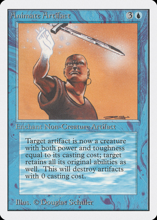 Animate Artifact [Unlimited Edition] MTG Single Magic: The Gathering    | Red Claw Gaming