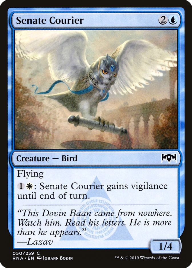 Senate Courier [Ravnica Allegiance] MTG Single Magic: The Gathering    | Red Claw Gaming