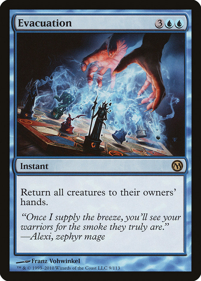Evacuation [Duels of the Planeswalkers] MTG Single Magic: The Gathering    | Red Claw Gaming