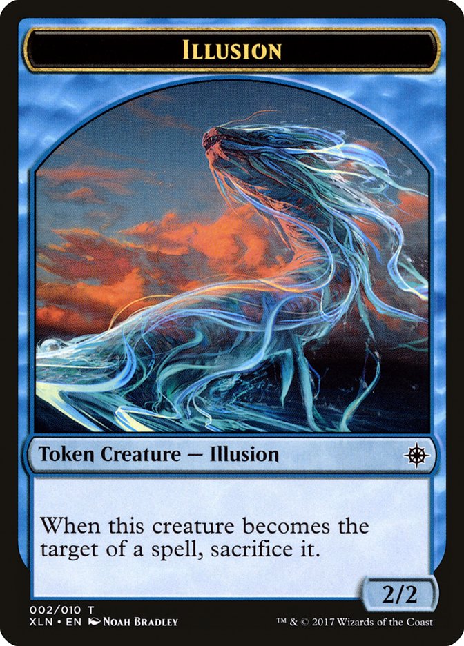 Illusion Token [Ixalan Tokens] MTG Single Magic: The Gathering    | Red Claw Gaming
