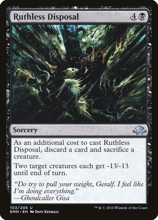 Ruthless Disposal [Eldritch Moon] MTG Single Magic: The Gathering    | Red Claw Gaming