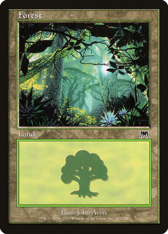 Forest (347) [Onslaught] MTG Single Magic: The Gathering    | Red Claw Gaming