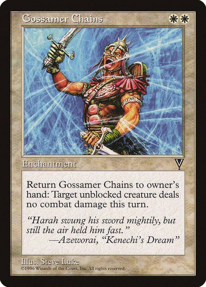 Gossamer Chains [Visions] MTG Single Magic: The Gathering    | Red Claw Gaming