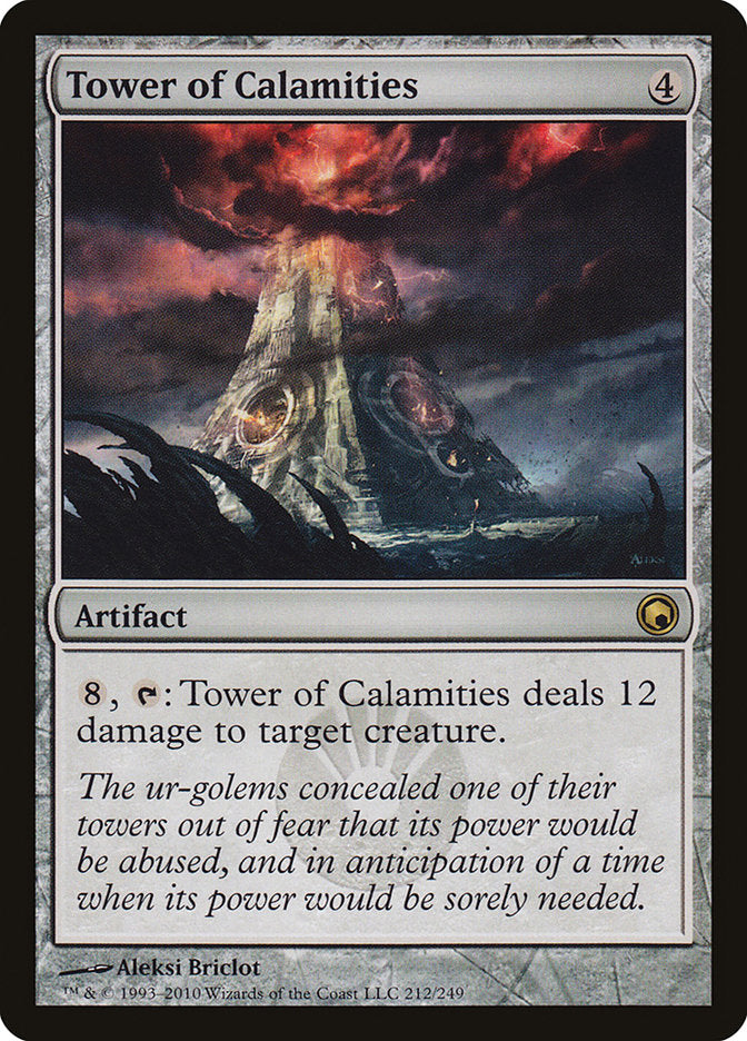 Tower of Calamities [Scars of Mirrodin] MTG Single Magic: The Gathering    | Red Claw Gaming