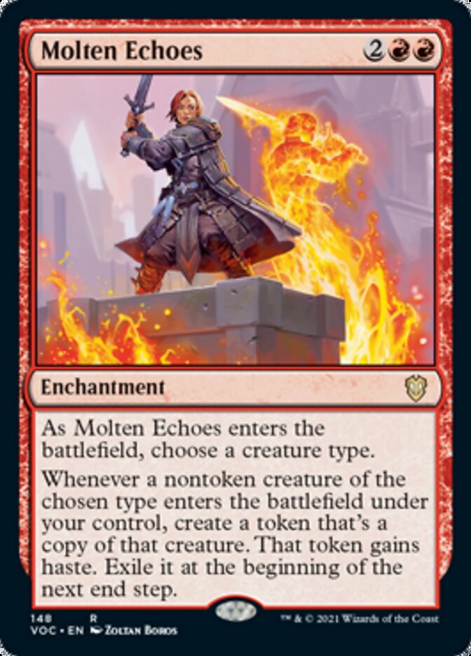 Molten Echoes [Innistrad: Crimson Vow Commander] MTG Single Magic: The Gathering    | Red Claw Gaming