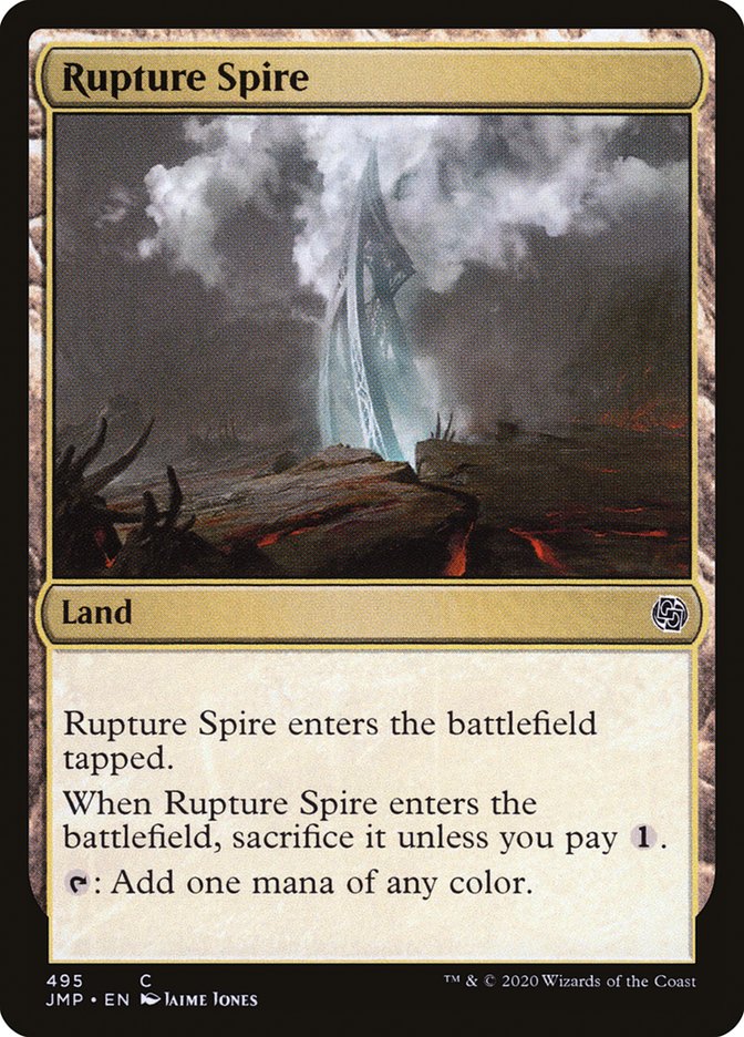 Rupture Spire [Jumpstart] MTG Single Magic: The Gathering    | Red Claw Gaming