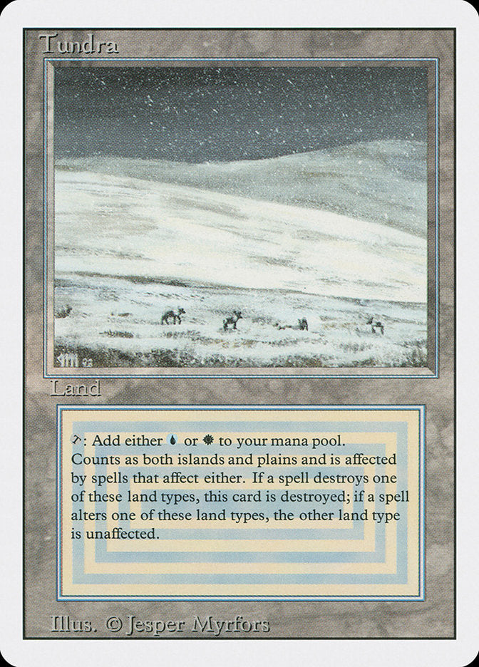 Tundra [Revised Edition] MTG Single Magic: The Gathering    | Red Claw Gaming