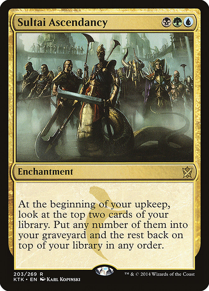 Sultai Ascendancy [Khans of Tarkir] MTG Single Magic: The Gathering    | Red Claw Gaming