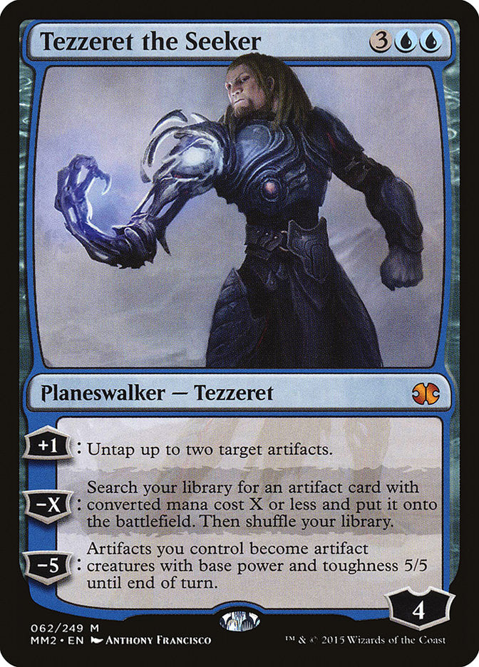 Tezzeret the Seeker [Modern Masters 2015] MTG Single Magic: The Gathering    | Red Claw Gaming