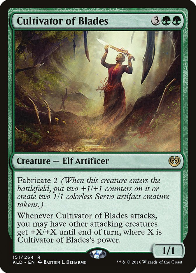 Cultivator of Blades [Kaladesh] MTG Single Magic: The Gathering    | Red Claw Gaming