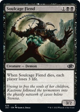 Soulcage Fiend [Jumpstart 2022] MTG Single Magic: The Gathering    | Red Claw Gaming