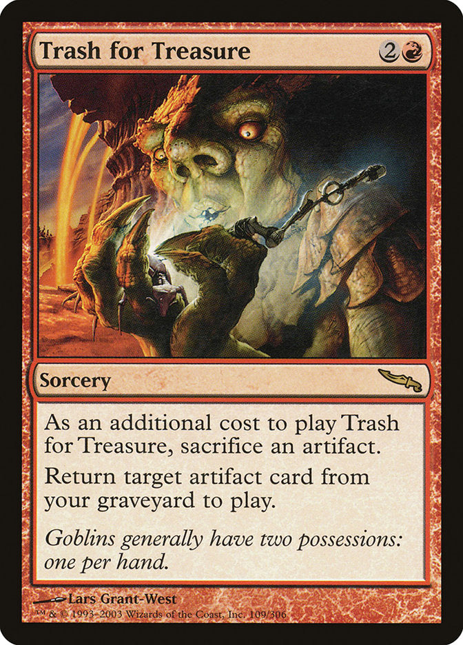 Trash for Treasure [Mirrodin] MTG Single Magic: The Gathering    | Red Claw Gaming