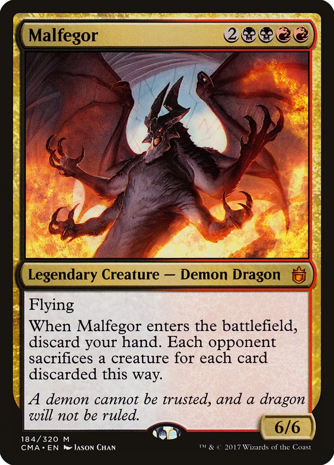 Malfegor [Commander Anthology] MTG Single Magic: The Gathering    | Red Claw Gaming