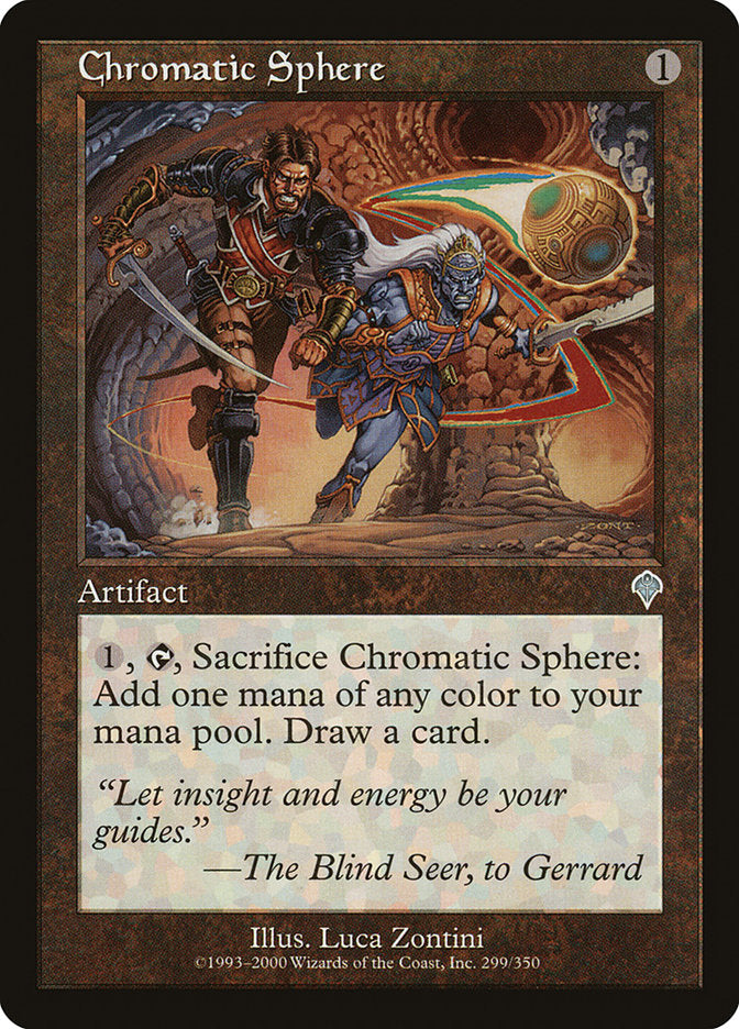 Chromatic Sphere [Invasion] MTG Single Magic: The Gathering    | Red Claw Gaming