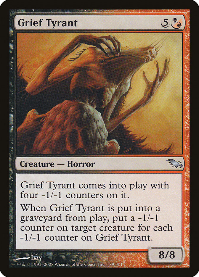 Grief Tyrant [Shadowmoor] MTG Single Magic: The Gathering    | Red Claw Gaming
