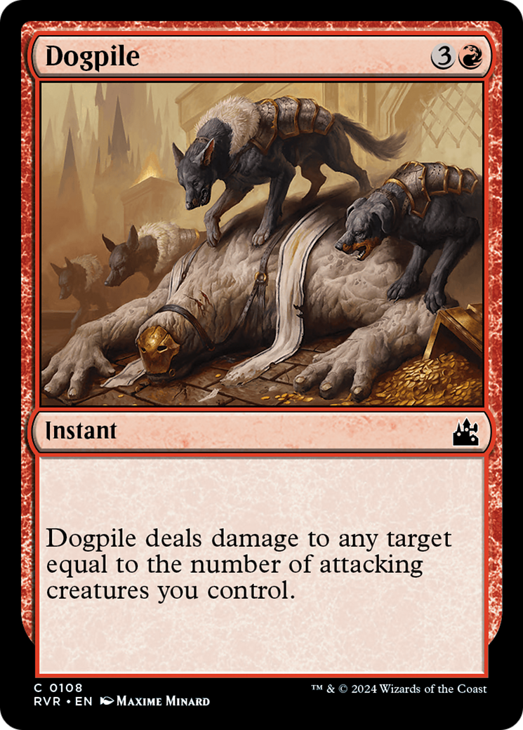 Dogpile [Ravnica Remastered] MTG Single Magic: The Gathering    | Red Claw Gaming