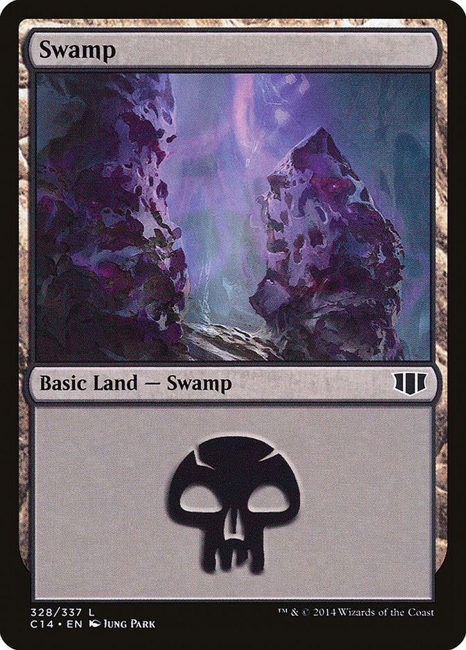 Swamp (328) [Commander 2014] MTG Single Magic: The Gathering    | Red Claw Gaming