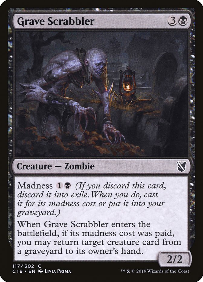 Grave Scrabbler [Commander 2019] MTG Single Magic: The Gathering    | Red Claw Gaming