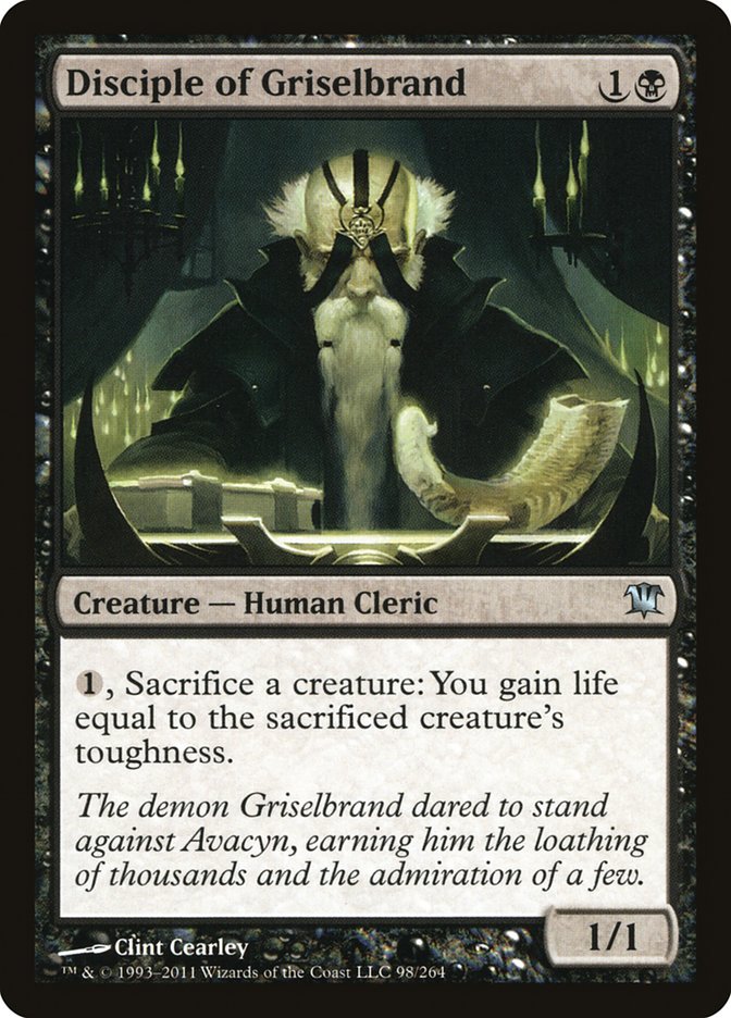 Disciple of Griselbrand [Innistrad] MTG Single Magic: The Gathering    | Red Claw Gaming