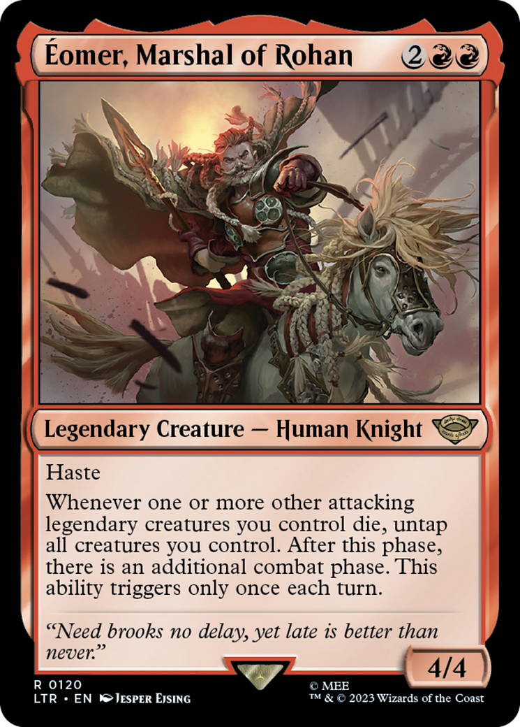 Eomer, Marshal of Rohan [The Lord of the Rings: Tales of Middle-Earth] MTG Single Magic: The Gathering    | Red Claw Gaming