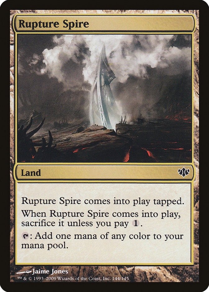 Rupture Spire [Conflux] MTG Single Magic: The Gathering    | Red Claw Gaming