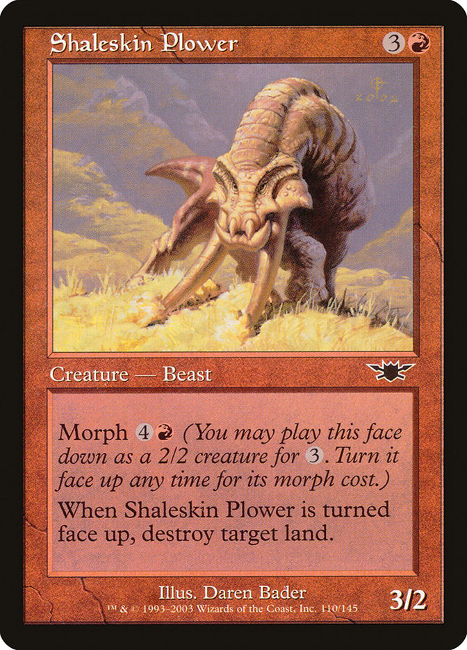 Shaleskin Plower [Legions] MTG Single Magic: The Gathering    | Red Claw Gaming