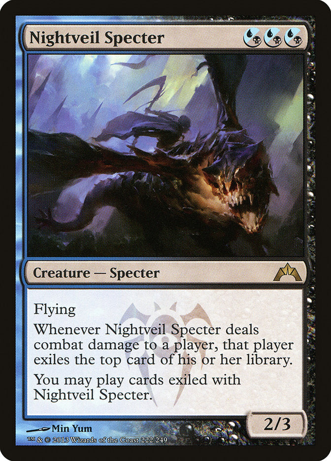 Nightveil Specter [Gatecrash] MTG Single Magic: The Gathering    | Red Claw Gaming