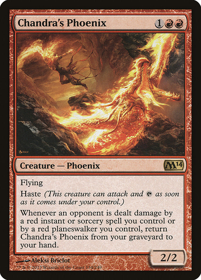 Chandra's Phoenix [Magic 2014] MTG Single Magic: The Gathering    | Red Claw Gaming