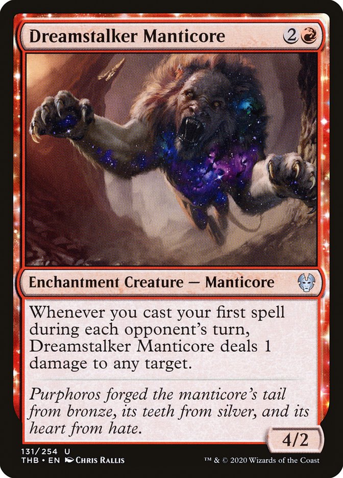 Dreamstalker Manticore [Theros Beyond Death] MTG Single Magic: The Gathering    | Red Claw Gaming