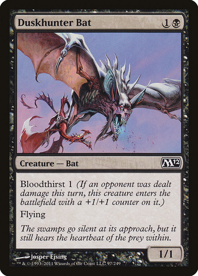 Duskhunter Bat [Magic 2012] MTG Single Magic: The Gathering    | Red Claw Gaming