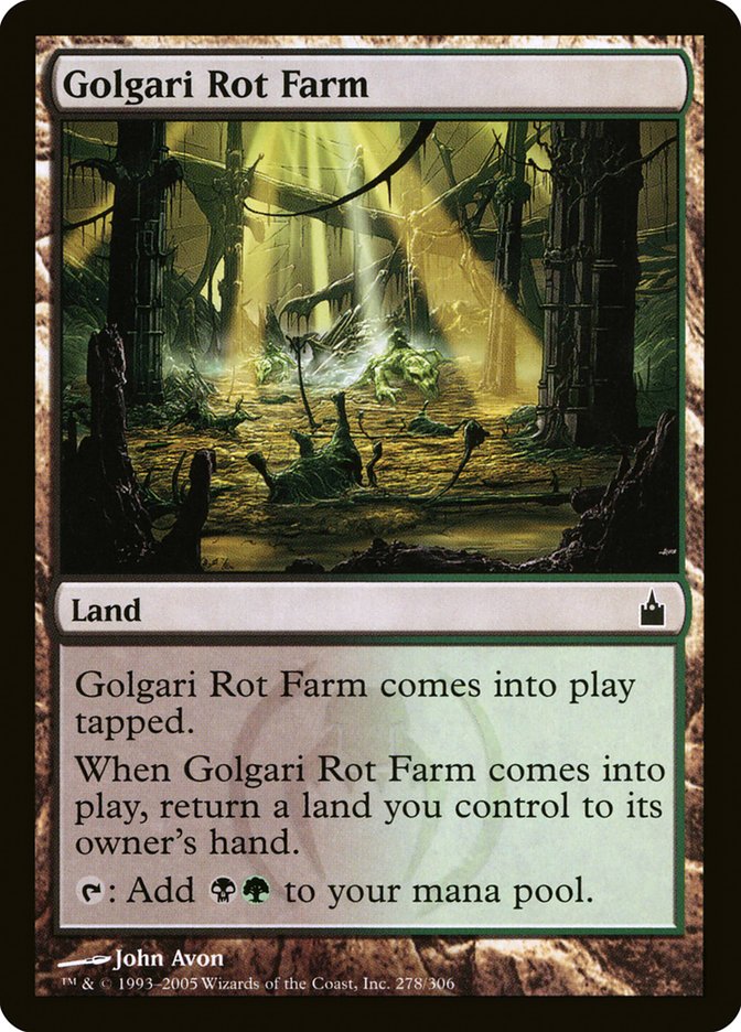 Golgari Rot Farm [Ravnica: City of Guilds] MTG Single Magic: The Gathering    | Red Claw Gaming