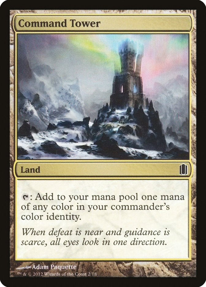 Command Tower [Commander's Arsenal] MTG Single Magic: The Gathering    | Red Claw Gaming