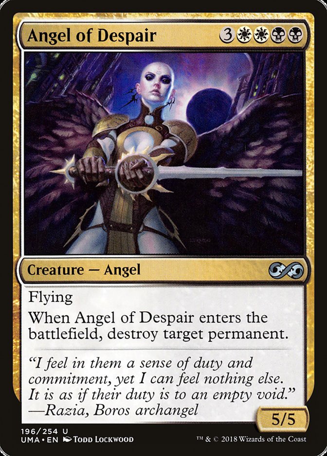 Angel of Despair [Ultimate Masters] MTG Single Magic: The Gathering    | Red Claw Gaming