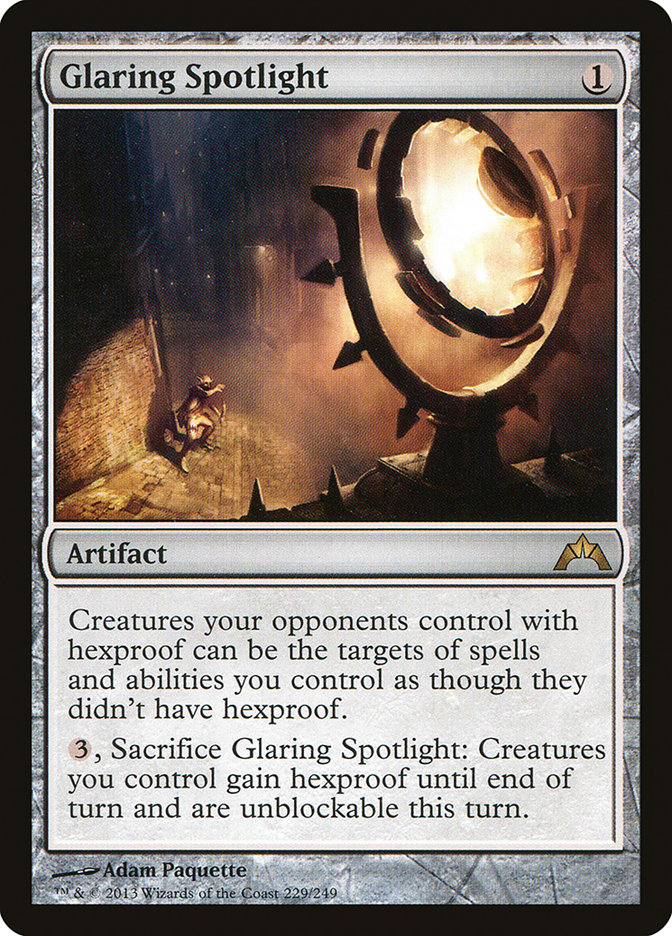 Glaring Spotlight [Gatecrash] MTG Single Magic: The Gathering    | Red Claw Gaming