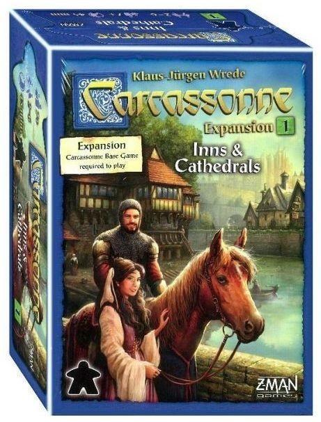 Carcassonne Expansion 1 Inns & Cathedrals Board Game Asmodee    | Red Claw Gaming