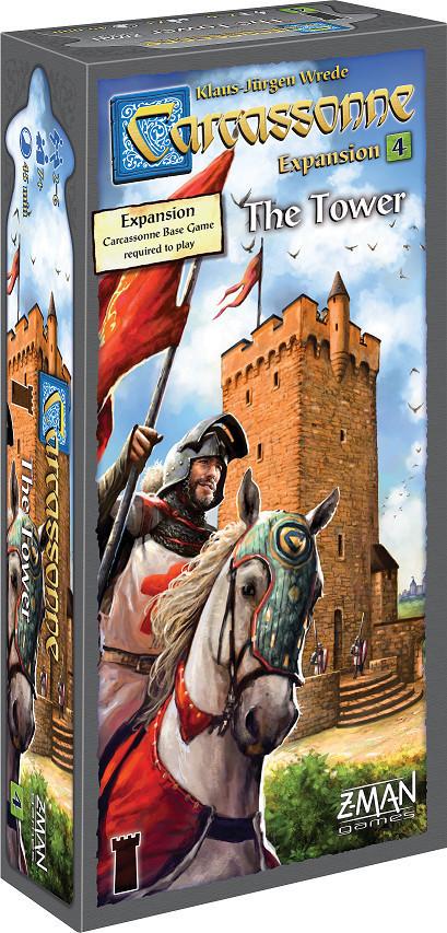 Carcassonne Expansion 4 the Tower Board Game Z-Man Games    | Red Claw Gaming